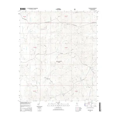 2015 Map of Water Oak, 2015 Print