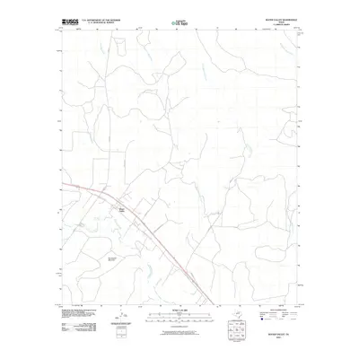 2010 Map of Water Valley, 2010 Print