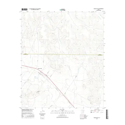 2016 Map of Water Valley, 2016 Print