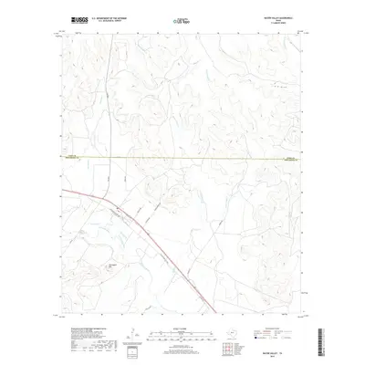 2019 Map of Water Valley, 2019 Print