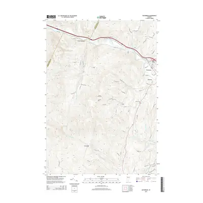 2015 Map of Waterbury, 2015 Print
