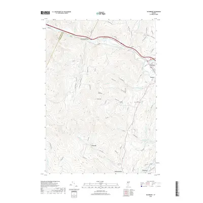 2018 Map of Waterbury, 2018 Print