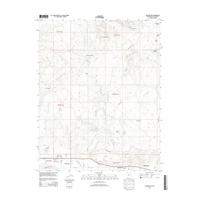 2013 Map of Waterflow, 2013 Print