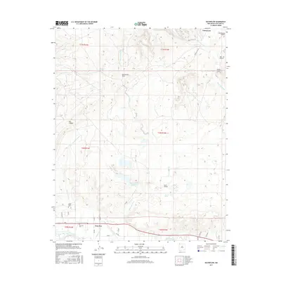 2017 Map of Waterflow, 2017 Print
