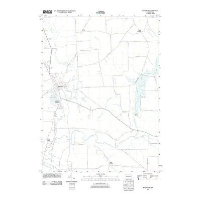 2010 Map of Waterford, 2010 Print