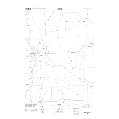 2013 Map of Waterford, 2013 Print