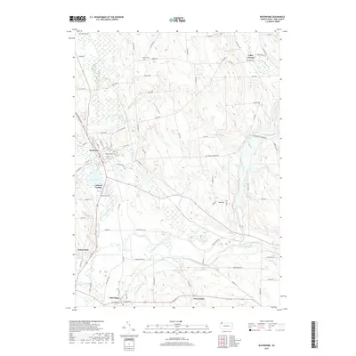 2019 Map of Waterford, 2019 Print