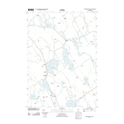 2011 Map of Waterford Flat, 2011 Print