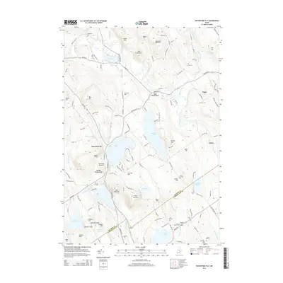 2014 Map of Waterford Flat, 2014 Print