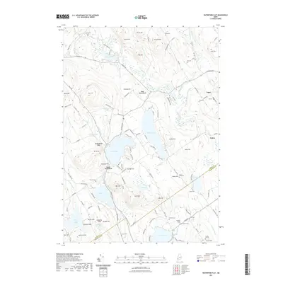 2021 Map of Waterford Flat, 2021 Print