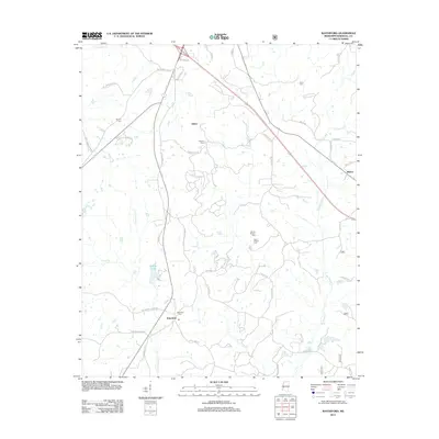 2012 Map of Waterford, 2012 Print