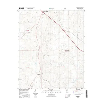 2015 Map of Waterford, 2015 Print