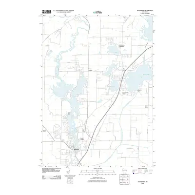 2010 Map of Waterford, 2010 Print