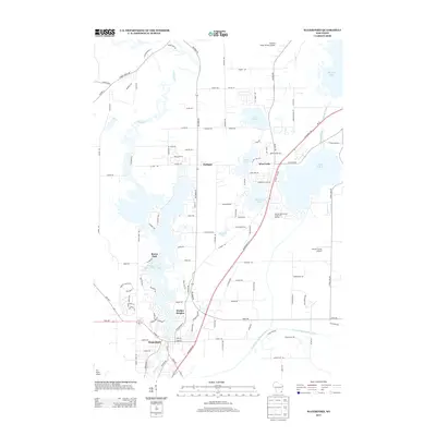 2013 Map of Waterford, 2013 Print