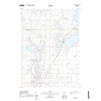 2018 Map of Waterford, 2018 Print