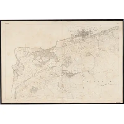 1841 Map of Waterford - Sheet 1, 1859 Print