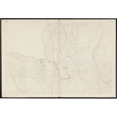 1841 Map of Waterford - Sheet 13, 1857 Print