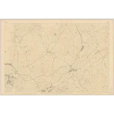 1841 Map of Waterford - Sheet 15, 1842 Print