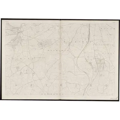 1841 Map of Waterford - Sheet 17, 1862 Print