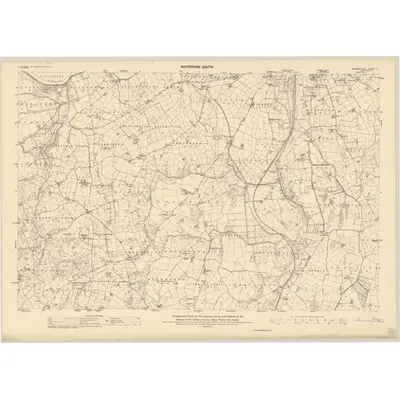 1951 Map of Waterford - Sheet 17, 1959 Print