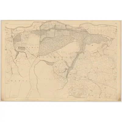 1841 Map of Waterford - Sheet 2 [with extension], 1842 Print