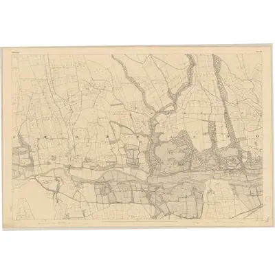 1841 Map of Waterford - Sheet 20, 1842 Print