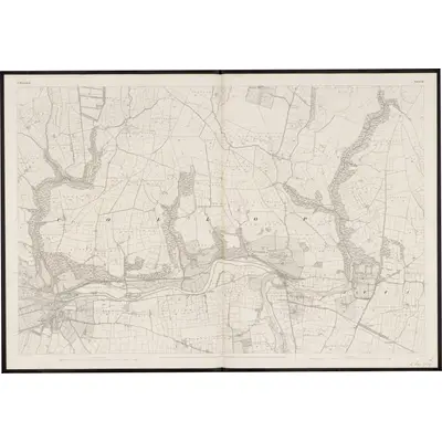 1841 Map of Waterford - Sheet 21, 1862 Print