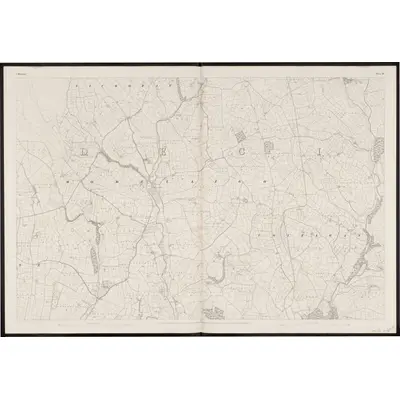 1841 Map of Waterford - Sheet 22, 1861 Print
