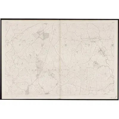 1840 Map of Waterford - Sheet 24, 1862 Print