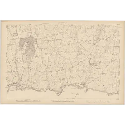 1905 Map of Waterford - Sheet 25 & 25A, 1907 Print