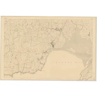 1841 Map of Waterford - Sheet 26 [with extension], 1843 Print