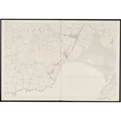 1841 Map of Waterford - Sheet 26 [with extension], 1863 Print