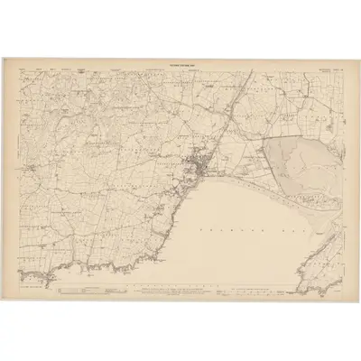 1905 Map of Waterford - Sheet 26 [with extension], 1907 Print