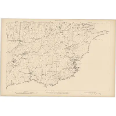 1905 Map of Waterford - Sheet 27 [with extension], 1908 Print