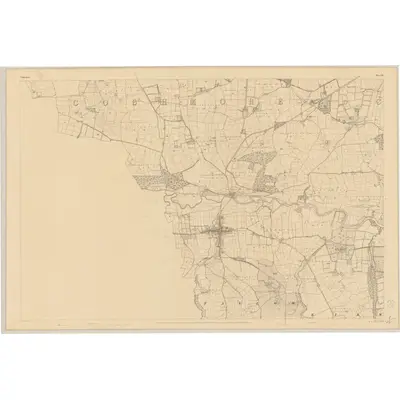 1841 Map of Waterford - Sheet 28, 1842 Print
