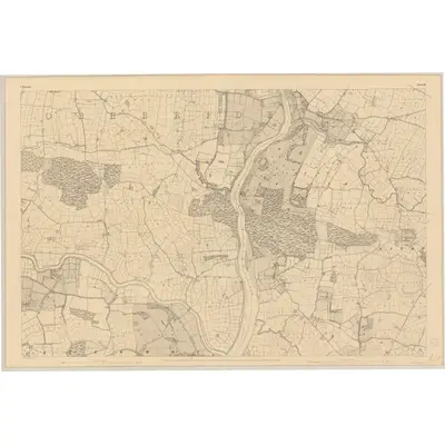 1841 Map of Waterford - Sheet 29, 1843 Print