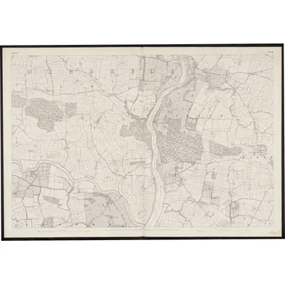 1841 Map of Waterford - Sheet 29, 1861 Print