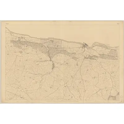 1841 Map of Waterford - Sheet 3, 1842 Print