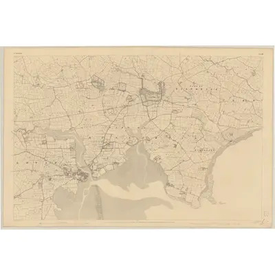 1841 Map of Waterford - Sheet 31, 1843 Print