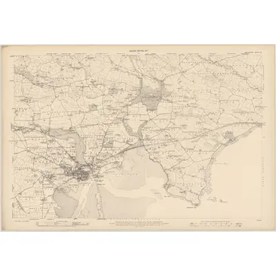 1905 Map of Waterford - Sheet 31, 1907 Print