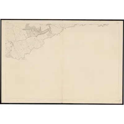 1840 Map of Waterford - Sheet 32, 1853 Print