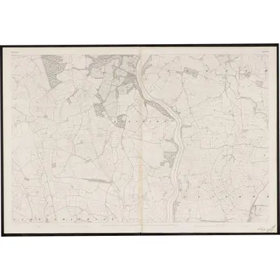 1841 Map of Waterford - Sheet 34, 1862 Print