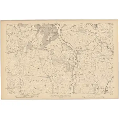 1904 Map of Waterford - Sheet 34, 1907 Print