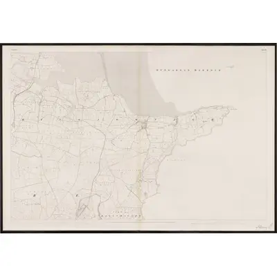 1841 Map of Waterford - Sheet 36, 1862 Print