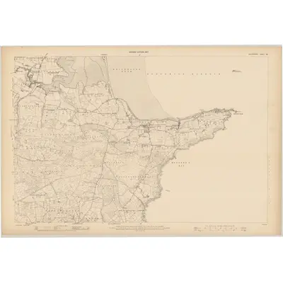 1904 Map of Waterford - Sheet 36, 1907 Print