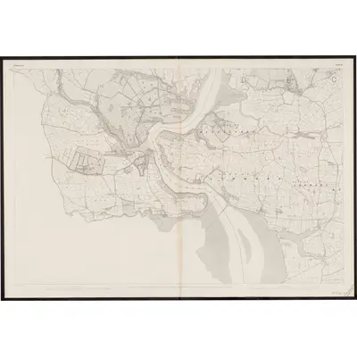 1841 Map of Waterford - Sheet 37 [with extension], 1862 Print