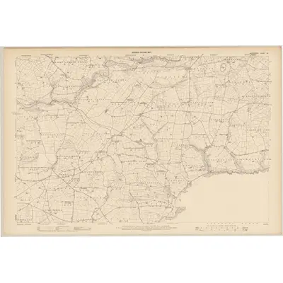 1905 Map of Waterford - Sheet 38, 1907 Print