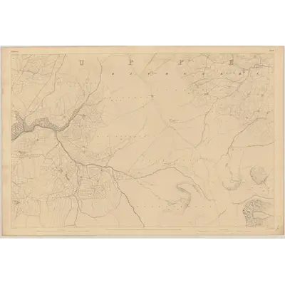 1841 Map of Waterford - Sheet 6, 1842 Print