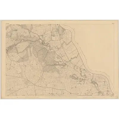 1841 Map of Waterford - Sheet 8, 1842 Print