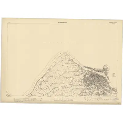 1950 Map of Waterford - Sheet 9, 1959 Print